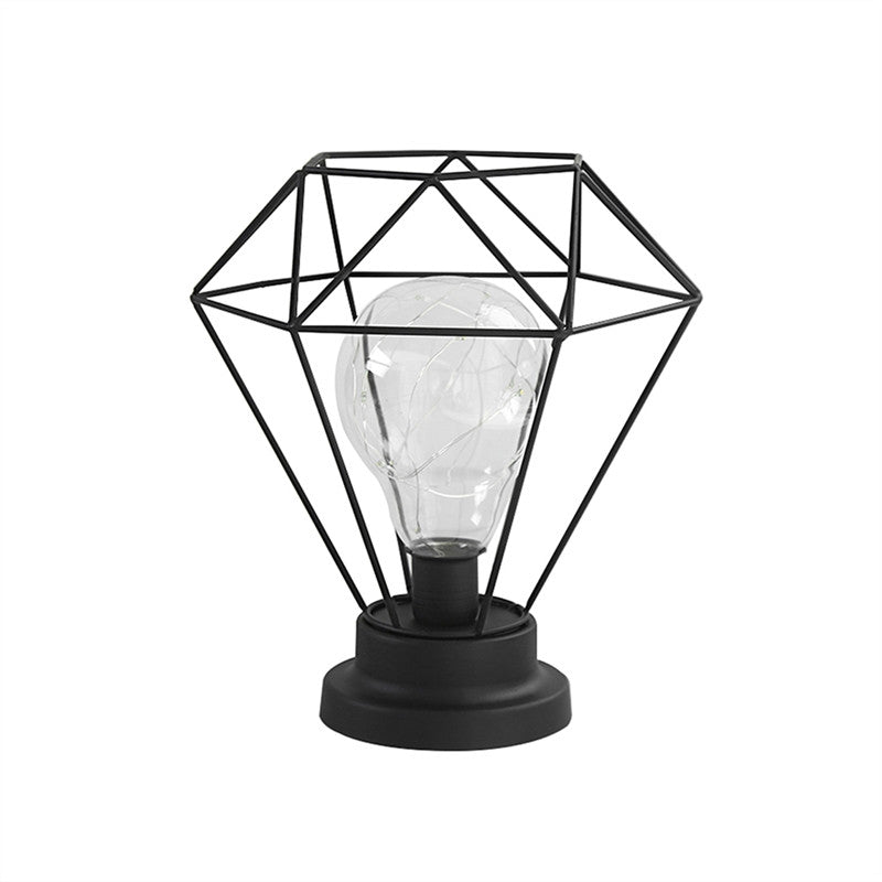 Edison Style Metal Terrarium Lamp